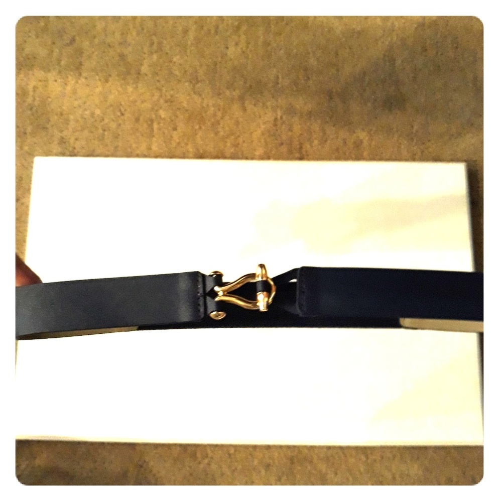 Vintage Navy Blue Banana Republic belt
